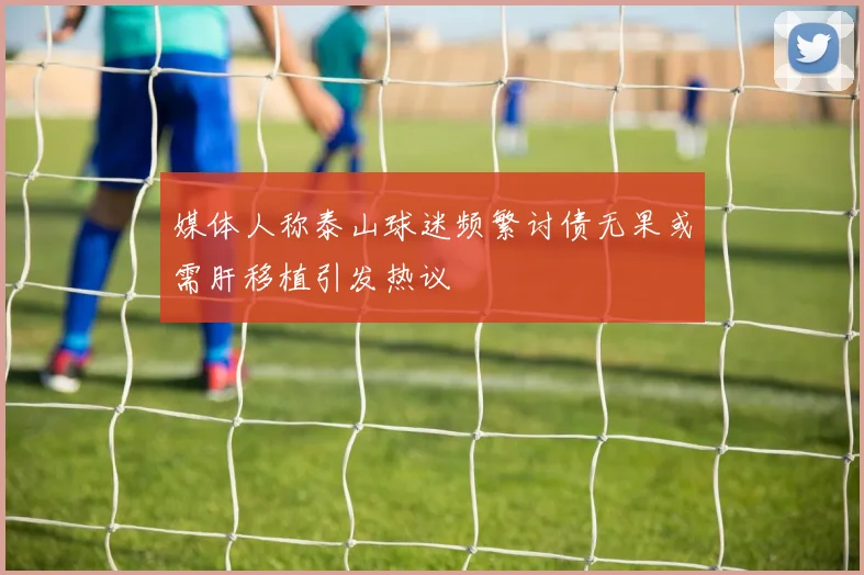 媒体人称泰山球迷频繁讨债无果或需肝移植引发热议